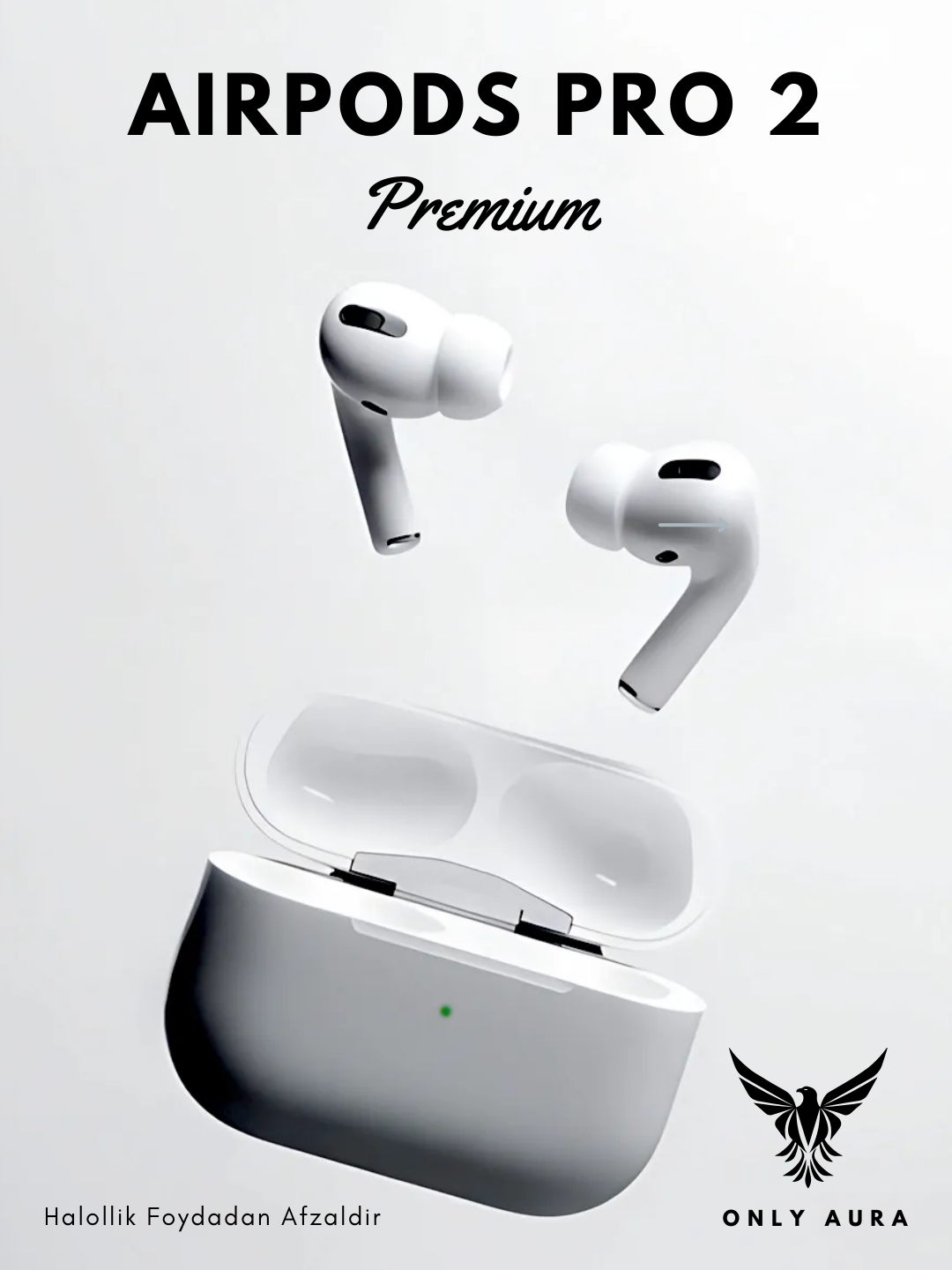 Наушники Apple AirPods Pro 2, беспроводные, система активного шумоподавления, белые