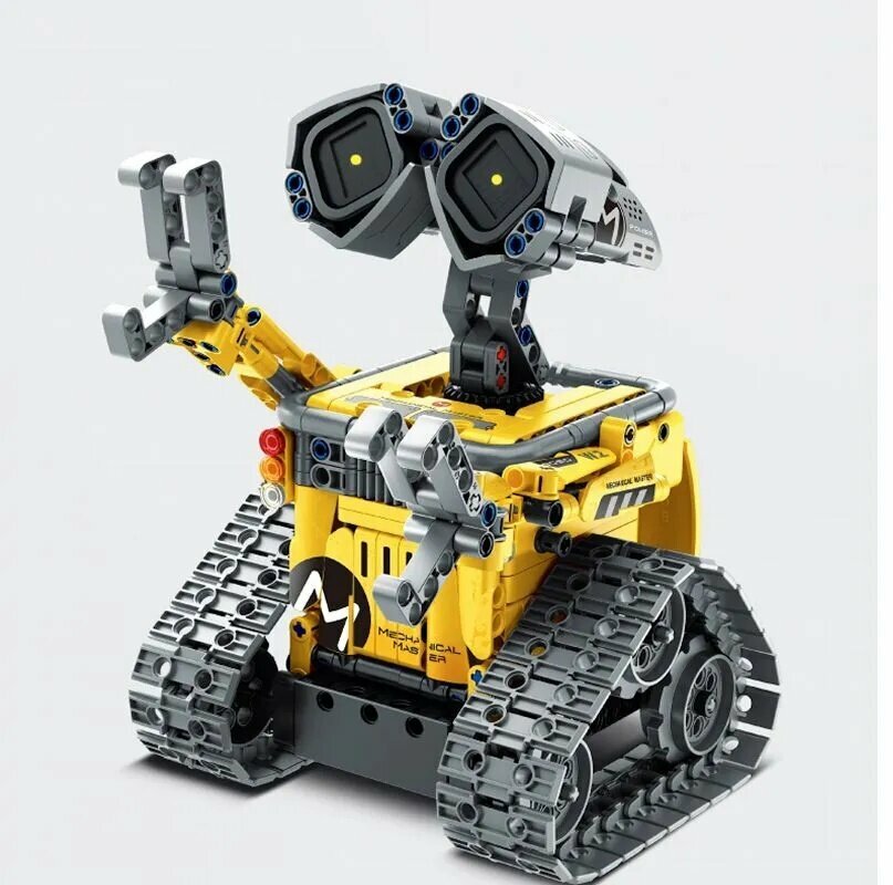 Конструктор STEM робот Валли 3 в 1 NEW 2024 с пультом и LED глазами