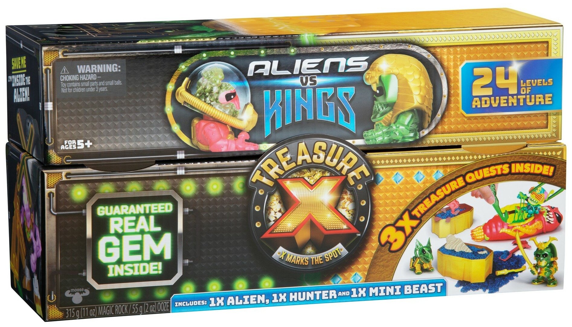 Игровой набор Treasure X Пришельцы против королей - фото №1