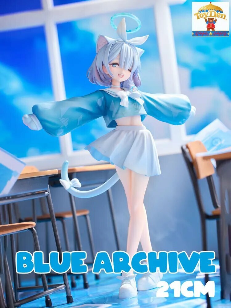 Фигурка Синий архив кошачья девушка Арона / Blue Archive Arona 21cm