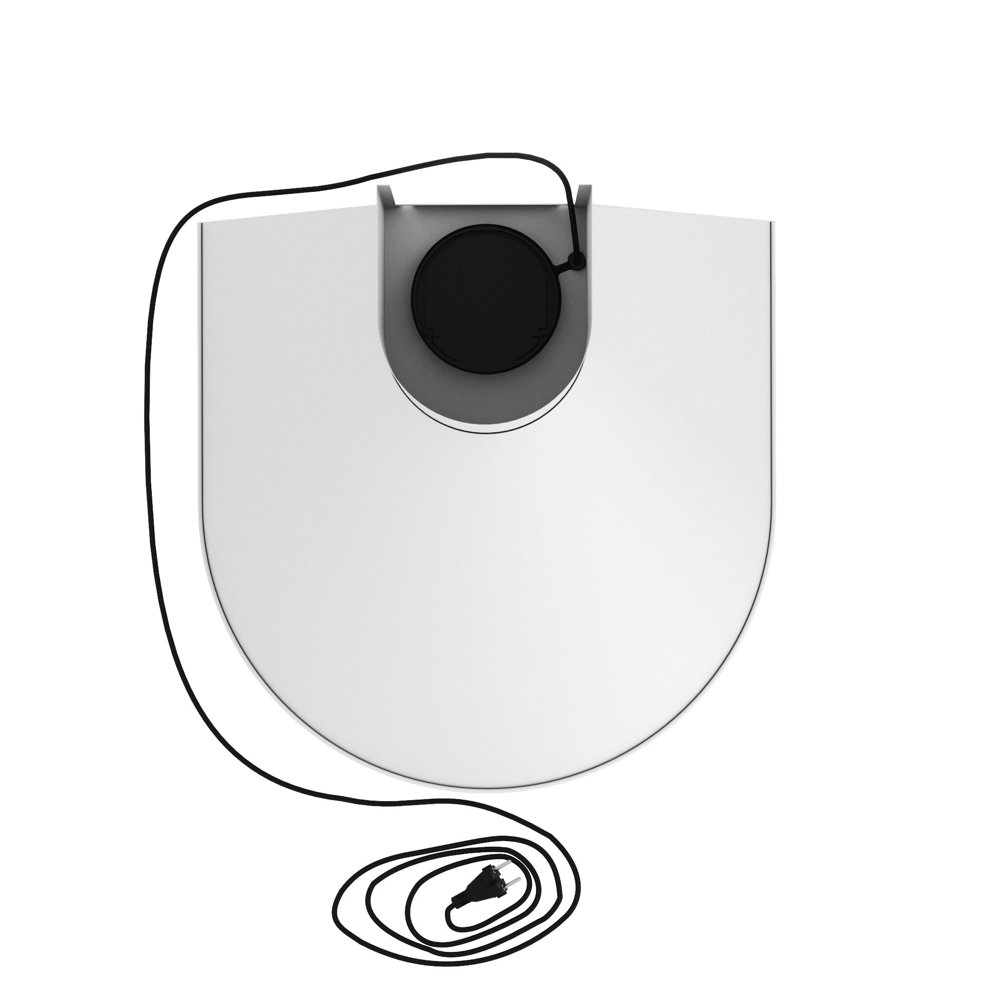 Вытяжка ELIKOR EP5421WW, купольная, пристенная, 430м³/час, белая — фото 1