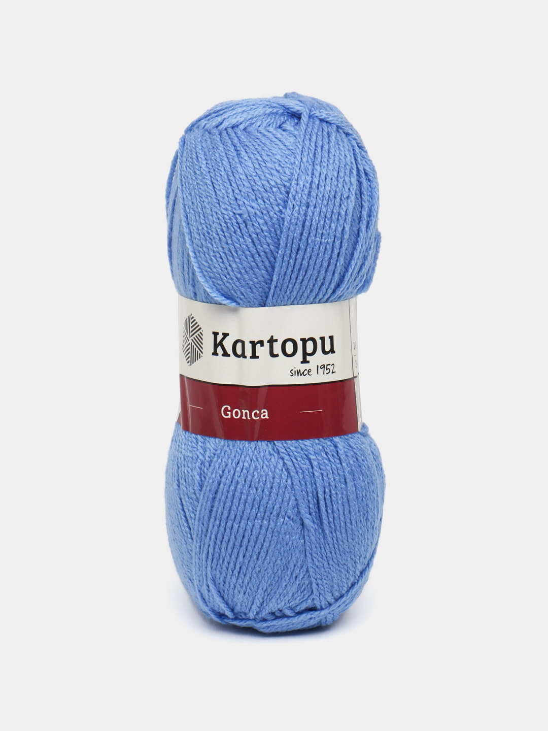 Пряжа Kartopu, "Gonca" , 100 % акрил, 100 гр/300 м, светло-синяя