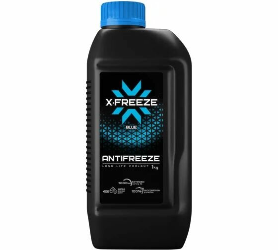 Антифриз готовый X-FREEZE Blue G11, 1кг арт. 430206065