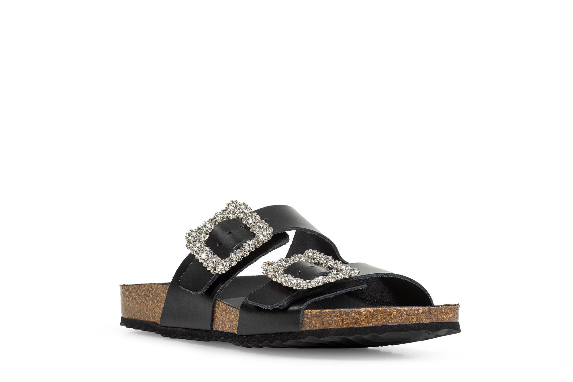 Сабо GEOX Brionia R, размер 39 EU, черный — фото 1