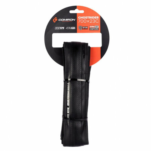 фото Покрышка comiron ghostrider 60tpi soft skin extra grip кевлар (700x23c / черный)