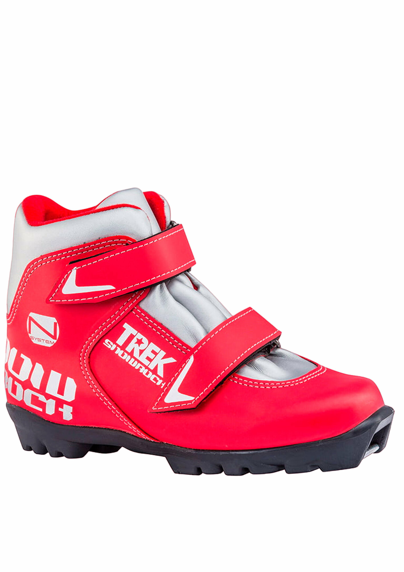 Ботинки лыжные Trek Snowrock3, красный, NNN, р. 35