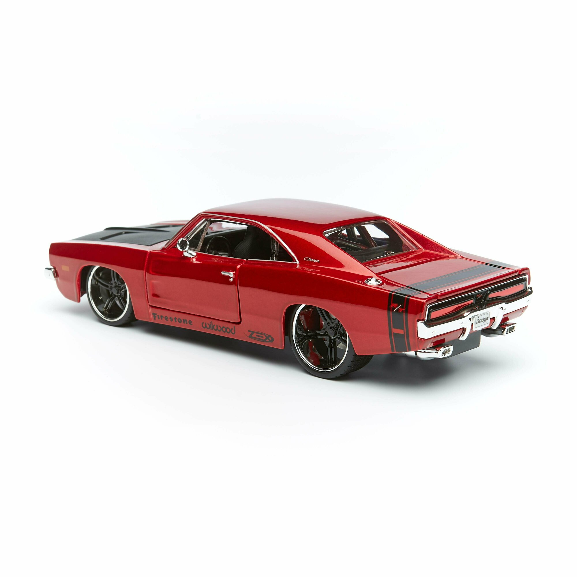 Maisto Машинка 1:24 "Design Classic Muscle - 1969 Dodge Charger R/T", красная - фото №14