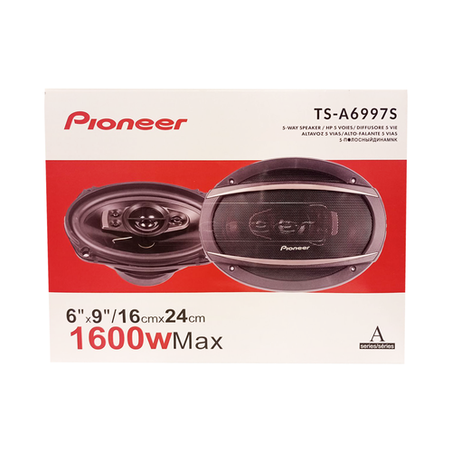 Автомобильные динамики Pioneer 16х24 см овалыс мощностью 1600 Вт - идеальное решение для любого автомобиля 280000₽