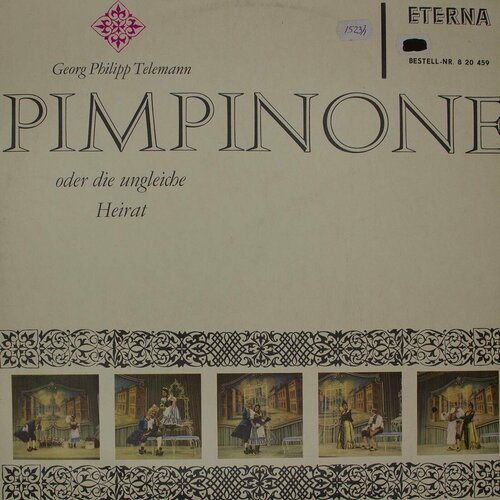 Виниловая пластинка Georg Philipp Telemann - Pimpinone Oder виниловая пластинка ludwig g ttler spielt trompetenkonzerte von telemann baldassari torelli und albinoni lp