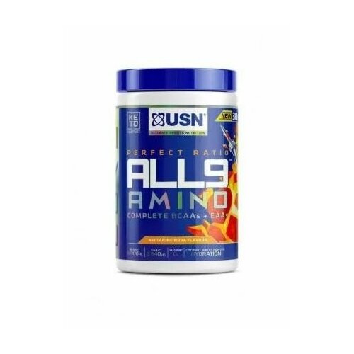 фото Usn all 9 amino mystery алл 9 амино со вкусом "тайна", порошок, 330 г