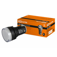 Лампа AD-22DS(LED)матрица d22мм белый 12В AC/DC TDM SQ0702-0015