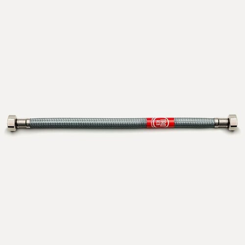 Изображение товара Гибкая подводка Tucai 1/2"-1/2"*120, в полимерной оплетке, внутренняя резьба-внутренняя резьба