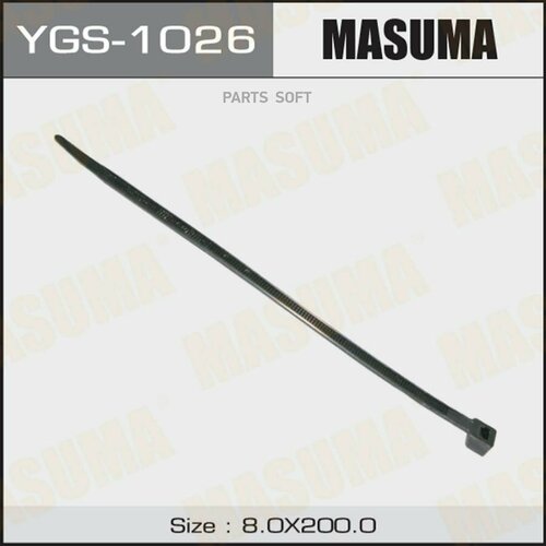 MASUMA YGS-1026 YGS-1026_хомут пластиковый черный! 8х200\