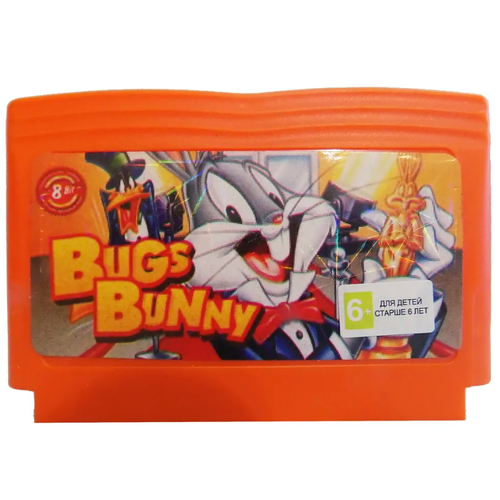 Игровой картридж BUGS BUNNY для приставки Денди 8 бит Famicom