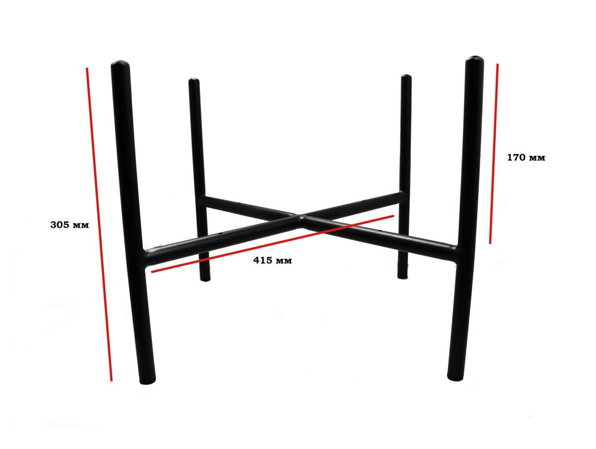 Рама для пуфика (Black) — фото 1
