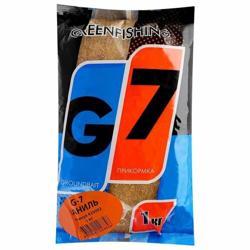 prikormka greenfishing zima g 7 motyl ready 350gr Прикормка Greenfishing G-7, универсальная ваниль, 1 кг