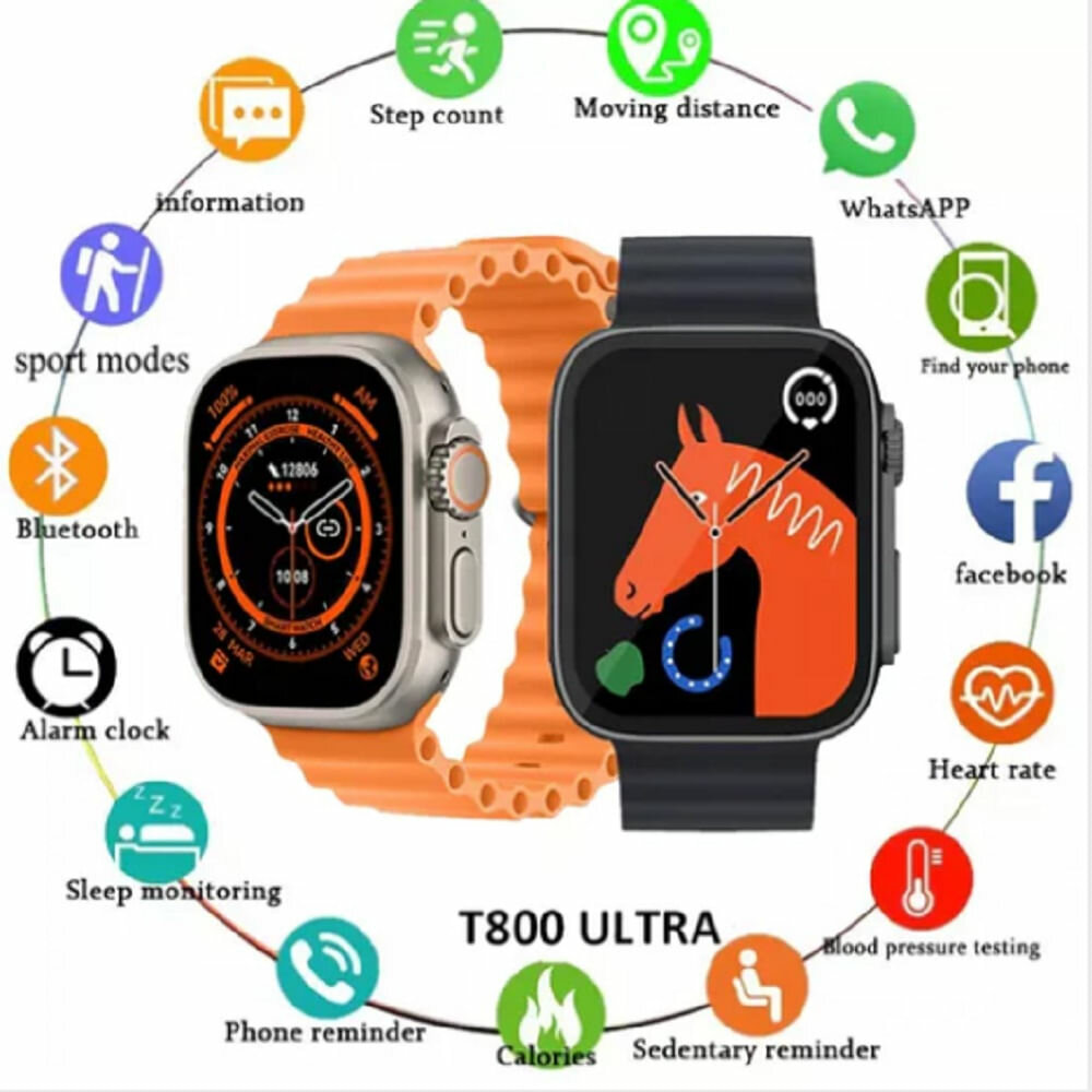 Умные часы Hlwatch Ultra T800 Умные часы Smart Watch Ultra 8 49 mm ВАМ –10 % Умные часы Smart Watch Ultra 8 49 mm — фото 7