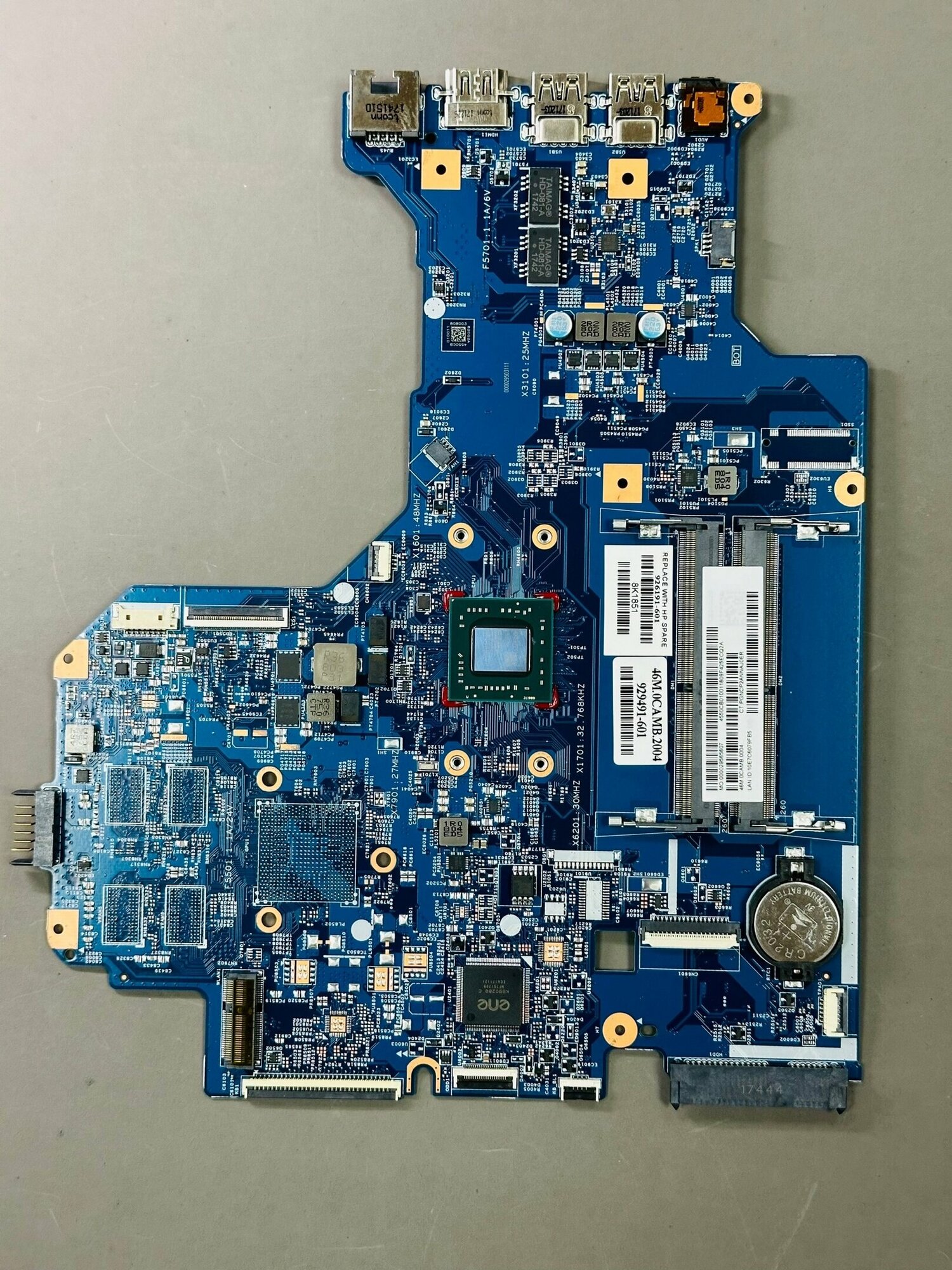 Материнская плата для ноутбука HP 17-AK ASSY MB UMA A6-9220 WIN HP