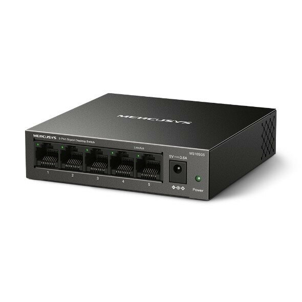 Mercusys MS105GS Настольный коммутатор с 5 гигабитными портам — фото 2