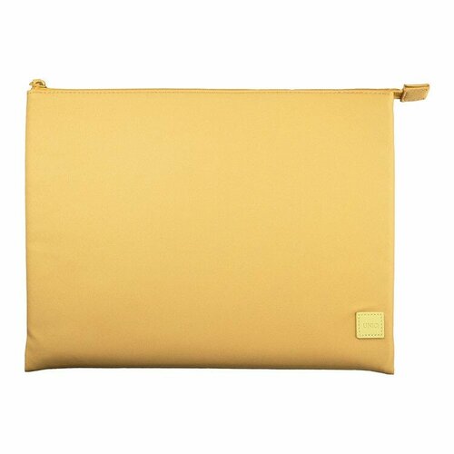 Чехол Uniq LYON RPET Fabric Laptop sleeve (snug-fit) для MacBook Pro 14 Canary Yellow сумка для ноутбуков до 14 uniq hava rpet fabric tote bag canary yellow