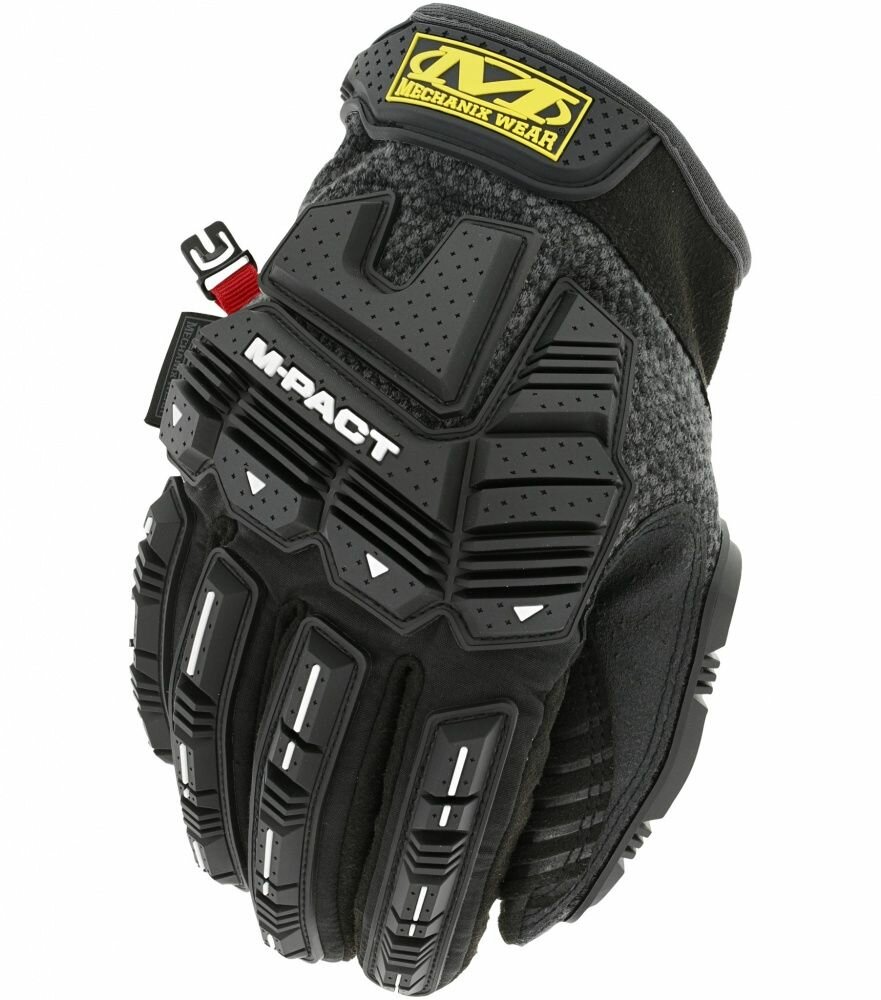 Перчатки Mechanix ColdWork M-Pact, цвет Grey/Black, размер M, для СВО