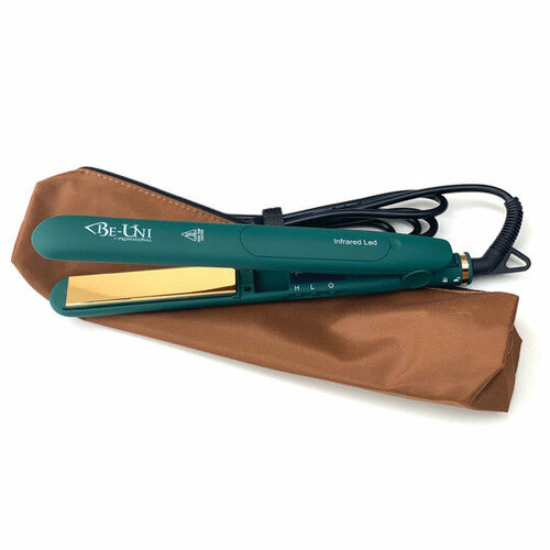 Утюжок инфракрасный профессиональный BE125 Gold Titan BE-UNI Professional 25x110 мм зеркальный титан с терморегулятором 180-210C 995000₽