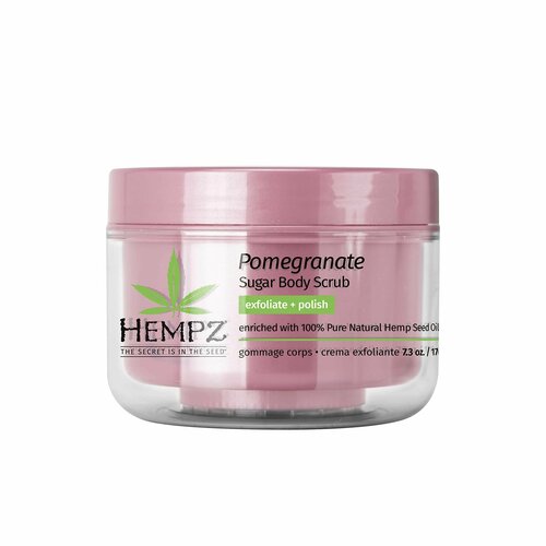 HEMPZ Скраб для тела Pomegranate