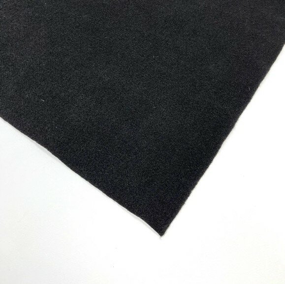 Декоративный обивочный материал Карпет Шумология черный (200*150см) Материал для перетяжки салона, Карпет без клея