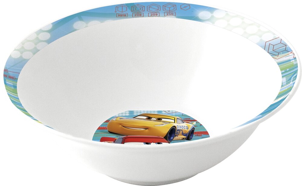 фото Миска керамическая. Тачки Светофор