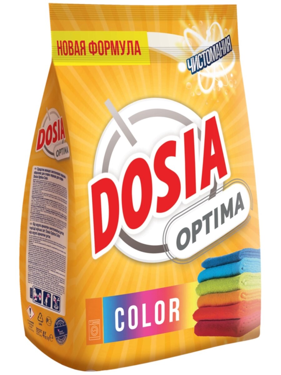 Стиральный порошок DOSIA OPTIMA COLOR 2,5 кг.