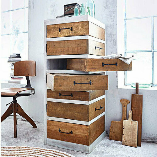 Комод в стиле лофт 118800₽