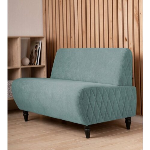 Диван Lakshmi 3, Велюр 110х67х73 бирюзовый