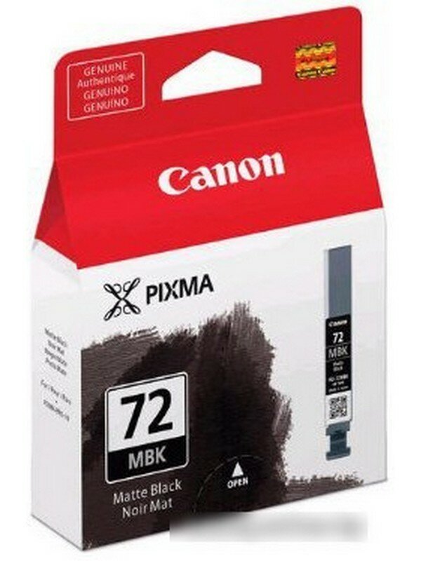 Картридж Canon PGI-72MBK для PRO-10 матовый черный 1640 фотографий - фото №18