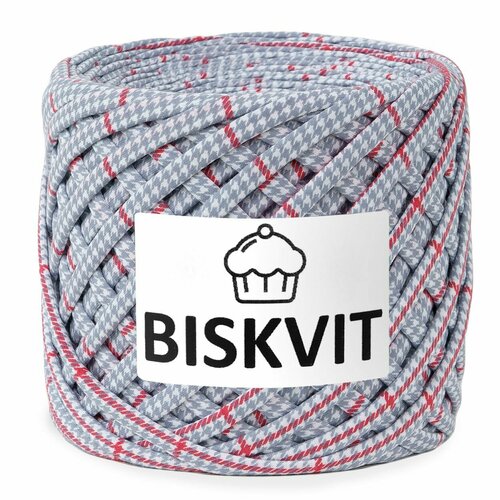 Трикотажная пряжа Biskvit (Бисквит) цвет Viola home, 330гр. 100м. (100% хлопок), 1 моток. трикотажная пряжа biskvit бисквит цвет zara home зара хом 330гр 100м 100% хлопок 1 моток