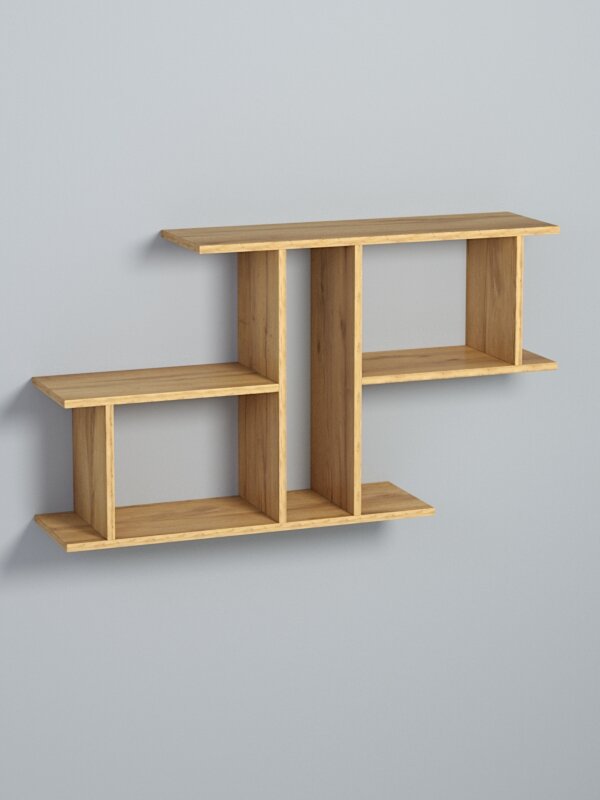 Полка настенная "вайб" №9, Дуб Золотистый. Производитель товара - компания Westcom.