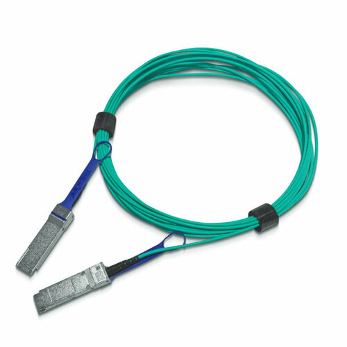 кабель mellanox mfa1a00 e020 20 м зелeный Кабель Mellanox Кабель MFA1A00-E020 Mellanox® active fiber cable, IB EDR, up to 100Gb/s, QSFP, LSZH, 20m