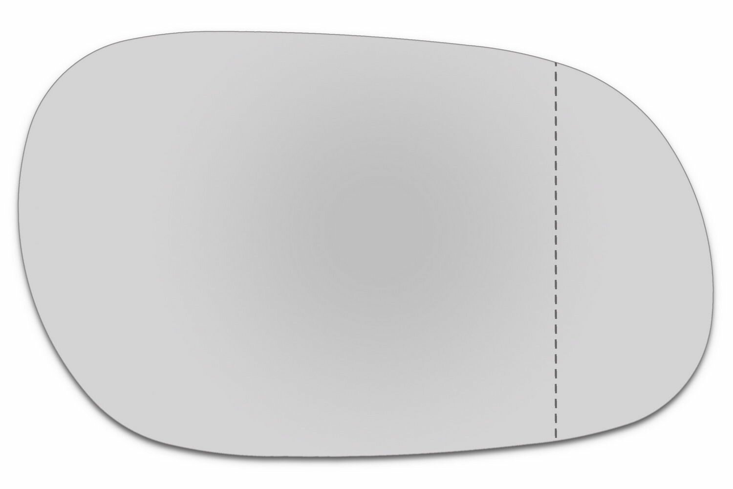 Зеркальный элемент правый MITSUBISHI Carisma I (95-04) асферика нейтральный без обогрева