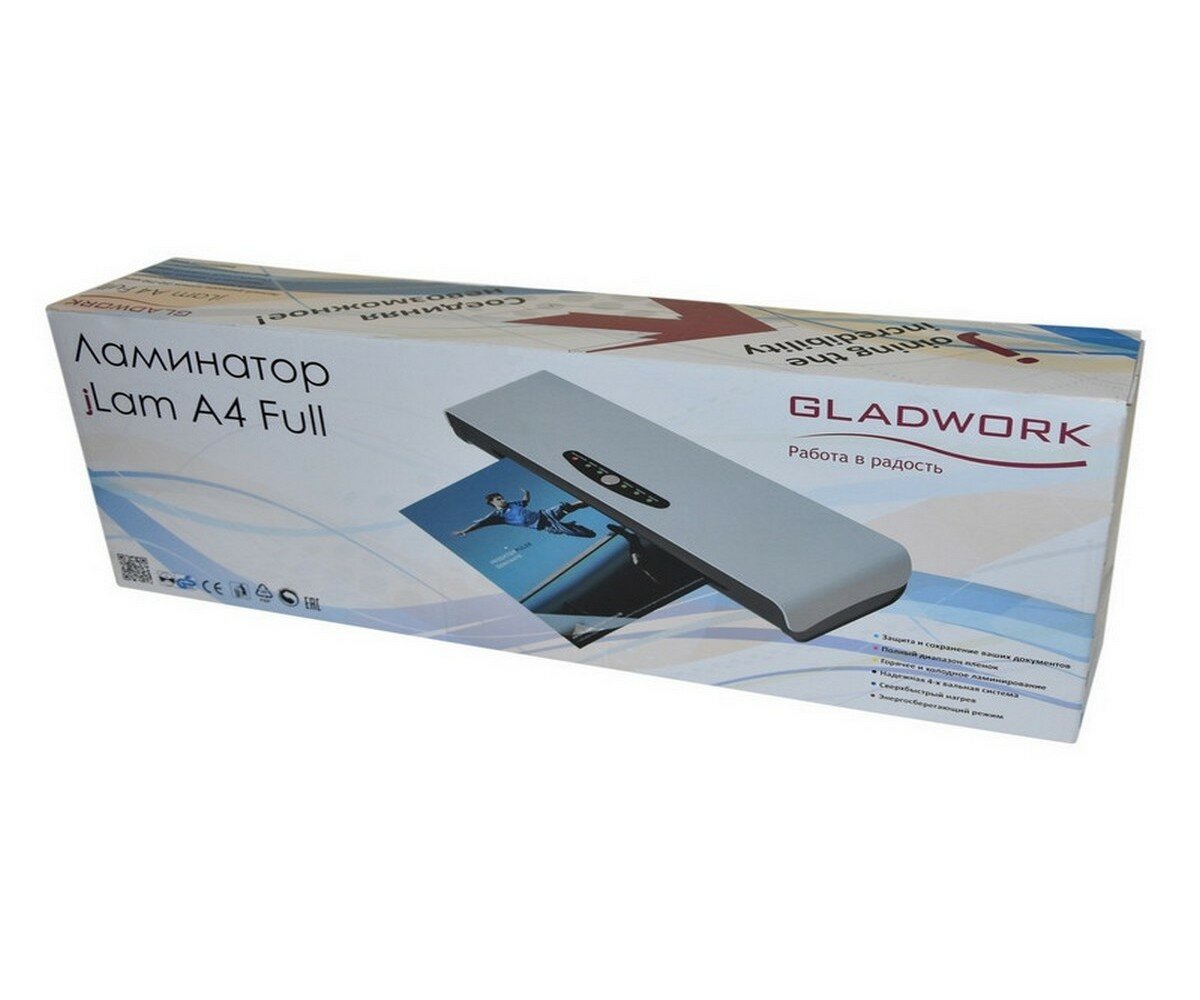 Ламинатор GLADWORK jLam A4 Full