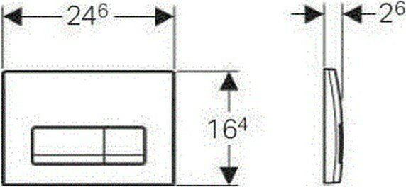 Смывная клавиша Geberit - фото №19