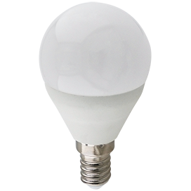 Светодиодная LED лампа шар Ecola globe LED Premium 10,0W G45 220V E14 2700K шар (композит) 82x45 K4QW10ELC