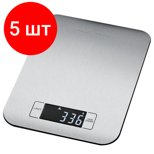 комплект 5 штук весы кухонные profi cook pc kw 1061 Комплект 5 штук, Весы кухонные Profi Cook PC-KW 1061