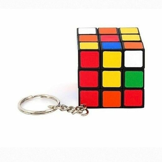 Брелок головоломка кубик Рубика