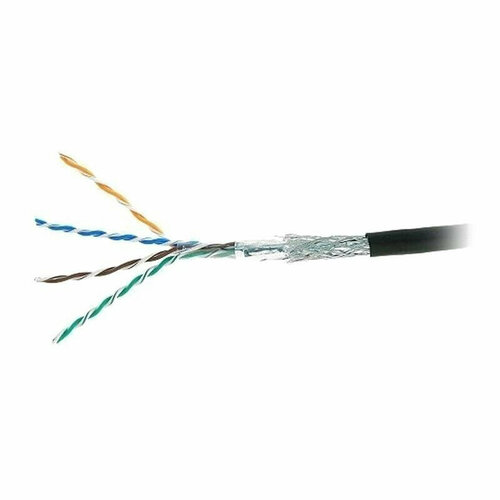Кабель Cablexpert SFTP5e (SPC-5051E-SO-OUT), 1605314 сетевой кабель gembird cablexpert sftp cat 5e 4 пары 305m black spc 5051e so out