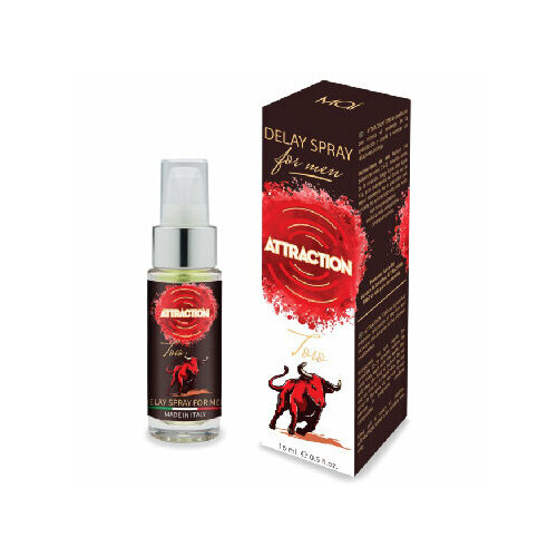 68690 Mai Cosmetics Attraction Retarding Spray Toro, 15мл. Пролонгирующий спрей для мужчин