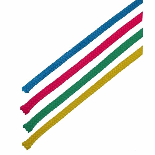 Шнур бытовой полипропилен 6 мм - цвет мультиколор, 10 м/уп.