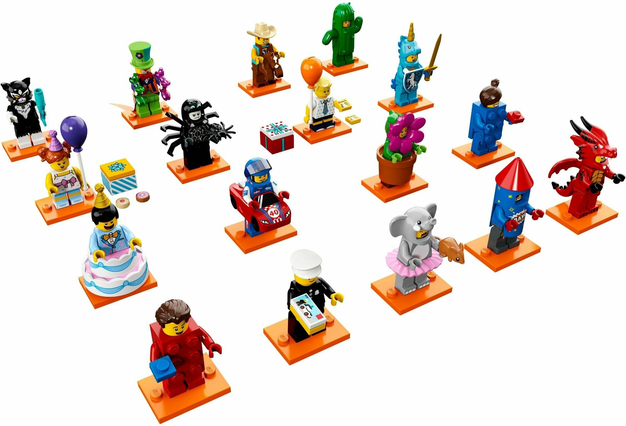 Конструктор LEGO Collectable Minifigures 71021 Серия 18, 8 дет.