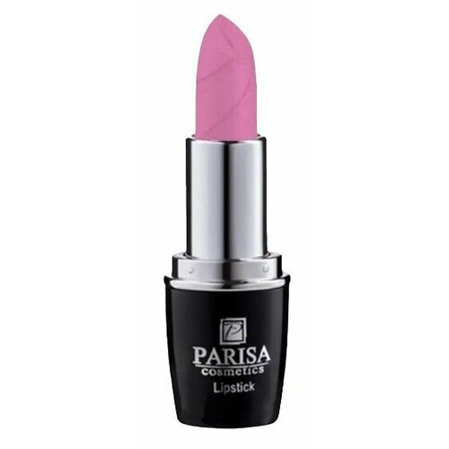 Parisa Cosmetics Помада для губ L-03, с касторовым маслом, тон № 02 Розовый перламутр