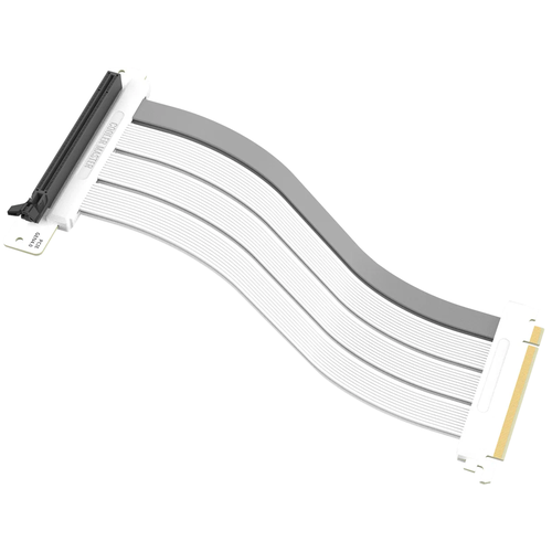 Кабель Cooler Master Riser Cable PCIe 4.0 x16, White 300mm