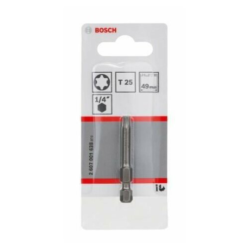 Бита Bosch 49 мм. TORX T25 XH