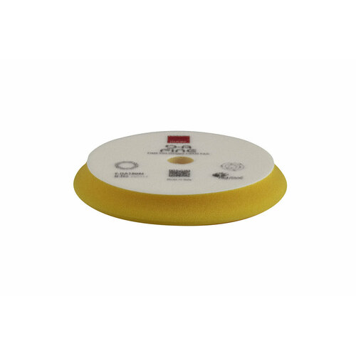 Полировальный диск Rupes 9. DA180M поролоновый, Ø150/180 мм, средней жесткости желтый. Крепление: липучка (Velcro) /1шт/ сверх жесткий поролоновый полировальный диск menzerna 150 мм
